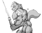 anthro barazoku biceps big_muscles bodily_fluids bulge clothing detailed_bulge exercise eyes_closed genital_outline hair huge_muscles jockstrap male muscular muscular_anthro muscular_male nipples pecs penis_outline side_view solo standing sweat triceps underwear vein veiny_muscles weightlifting workout chirros mythology canid canine canis mammal mythological_canine mythological_creature werecanid werecanine werecreature werewolf wolf 2021 artist_name greyscale hi_res monochrome