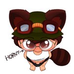 aroused eyewear female glasses kazumi_(ishitaka_uwu) male solo young young_male ishitaka_uwu ailurid ailurid_humanoid animal_humanoid humanoid mammal mammal_humanoid red_panda red_panda_humanoid 1:1 hi_res