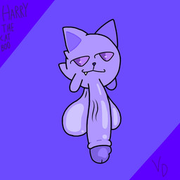 balls big_balls big_penis floating foreskin genitals glans glistening glistening_genitalia huge_balls huge_penis humanoid_genitalia male one_fang penis pointy_ears prick_ears purple_body purple_eyes purple_glans purple_penis retracted_foreskin saggy_balls smug smug_face solo toony triangle_nose vachdraws mario_bros nintendo harry_the_boo boo_(mario) ghost spirit 1:1