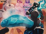 animal_genitalia animal_penis anthro areola balls big_areola big_balls big_breasts big_nipples big_penis bodily_fluids breasts canine_genitalia canine_penis cum dialogue ejaculation equine_genitalia equine_penis erection female genital_fluids genitals group huge_balls huge_penis humanoid_on_anthro hyper hyper_balls hyper_genitalia hyper_penis male male/female nipples nude penis pink_body pregnant profanity purple_body text xeono friendship_is_magic hasbro helluva_boss my_little_pony mythology loona_(helluva_boss) nexo_(xeono) princess_cadance_(mlp) twilight_sparkle_(mlp) canid canid_demon canine demon equid equine hellhound horse humanoid mammal mythological_canine mythological_creature nexis_domine pony absurd_res english_text hi_res
