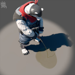 anthro army army_clothing army_helmet army_outfit army_uniform barazoku barefoot biceps big_muscles bodily_fluids bottomwear bulletproof_vest camo camo_bottomwear camo_clothing camo_pants camo_print camo_topwear camo_vest claws clothed clothing erection feet fur genital_fluids genitals grabbing_own_penis grey_background hand_on_penis high-angle_view holding_erection holding_own_penis holding_penis legpads looking_down male male_peeing manly military military_clothing military_helmet military_pants military_uniform military_vest musclegut muscular muscular_anthro muscular_male open_bottomwear open_clothing open_pants pants pattern_bottomwear pattern_clothing pattern_pants pattern_topwear pattern_vest peeing peeing_on_ground peeing_while_erect penis penis_grab penis_poking_out penis_through_fly red_scarf scarf shadow simple_background soldier solo standing steam tactical tactical_belt tactical_gear tactical_load_carring_vest tactical_pants tail thick_arms topwear uniform unzipped unzipped_pants urine urine_on_ground urine_pool urine_stream vest warrior watersports white_body white_fur wristband yellow_urine zipper poverizer dollymolly323_(modeler) epic_games fortnite polar_patroller bear mammal polar_bear ursine 1:1 hi_res