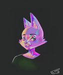 ambiguous_gender anthro female male solo jakiebean canid canine fox mammal hi_res