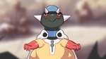 16:9 2022 3_fingers anthro black_body blue_body clothed clothing cosplay drunk_oak fingers fossil_pokemon generation_4_pokemon hi_res horn multicolored_body nintendo one-punch_man one_(manga) open_mouth pokemon pokemon_(species) rampardos red_clothing red_eyes saitama_(one-punch_man) white_clothing widescreen yellow_clothing
