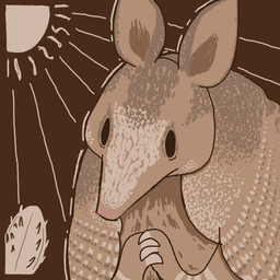 ambiguous_gender brown_body brown_eyes cactus feral hands_together light light_beam plant simple_background solo sun sunbeam sunlight novern armadillo mammal nine-banded_armadillo xenarthran 1:1 2016 digital_media_(artwork) icon
