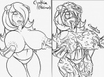 big_breasts blush breasts bukkake canastus cum cum_shower cynthia female hair human long_hair male monochrome navel nintendo nipple_penetration nipples nude penis pokémon thighs titfuck video_games wide_hips
Rating: Explicit
Score: 1
User: Canastus
Date: January 17, 2013
