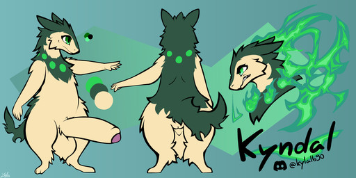 3_toes 5_fingers ambiguous_gender angry ankle_tuft anthro anthrofied balls big_balls big_penis cheek_tuft clenched_teeth color_swatch colored_fire erection facial_tuft featureless_crotch feet fingers fire fluffy fluffy_balls fluffy_tail foreskin front_view fur genitals glans green_body green_eyes green_fire green_fur huge_balls huge_penis humanoid_genitalia humanoid_penis intersex leg_tuft maleherm neck_tuft partially_retracted_foreskin penis rear_view smile solo standing tail tan_body tan_fur teeth thick_thighs toes tuft vulva conditional_dnp lodi_(artist) nintendo pokemon generation_2_pokemon pokemon_(species) typhlosion 2:1 absurd_res hi_res model_sheet