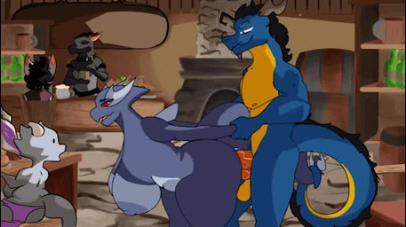 2_penises anal anal_fluids anal_penetration anthro anthro_penetrated arm_pull balls big_balls big_breasts big_butt big_penis blush bodily_fluids breasts butt clothed clothing cum cum_in_ass cum_in_vagina cum_inside detailed_background double_penetration duo erection exhibitionism female female_penetrated first_person_view from_behind_position fur genital_fluids genitals hair horn huge_breasts huge_butt huge_penis looking_at_viewer looking_back male male/female male_penetrating male_penetrating_female mature_female multi_genitalia multi_penis nipples nude open_mouth orgasm orgasm_face paired_penetration penetration penile penile_penetration penis penis_in_ass penis_in_vagina pokemorph prison_guard_position public public_nudity public_sex sex side_view smile sound_effects tail tail_wraps tavern thick_thighs tongue vaginal vaginal_fluids vaginal_penetration vulva wide_hips wings wraps ghost_drawings mythology nintendo pokemon draykan_(character) felnara_(seii3) dragon generation_2_pokemon legendary_pokemon lugia mammal mythological_creature mythological_scalie pokemon_(species) scalie 2d_animation animated digital_media_(artwork) long_playtime sound webm