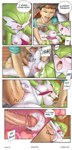 2016 absurd_res ahegao blush bodily_fluids breasts cervical_penetration clothing comic cum cum_in_pussy cum_in_uterus cum_inside dialogue duo english_text erection eye_roll female female_penetrated fuckboy gardevoir generation_3_pokemon genital_fluids genitals green_hair hair hi_res human human_on_humanoid humanoid humanoid_genitalia humanoid_penis internal interspecies looking_pleasured male male/female male_penetrating male_penetrating_female mammal masterploxy nintendo nipples not_furry open_mouth penetration penile penile_penetration penis penis_in_pussy pokemon pokemon_(species) pussy red_eyes sex text uterus vaginal vaginal_penetration