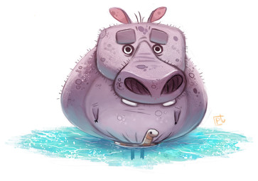 ambiguous_gender black_eyes inflatable looking_at_viewer obese obese_ambiguous overweight overweight_ambiguous pool_float purple_body semi-anthro simple_background solo teeth water white_background piper_thibodeau common_hippopotamus hippopotamid mammal digital_media_(artwork) digital_painting_(artwork) painting_(artwork)