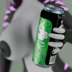 anthro becoming_erect beverage_can big_breasts black_nipples breast_expansion breast_growth breasts drinking erection expansion growth gynomorph hand_on_breast huge_breasts hyper hyper_breasts intersex nipples solo surprised_expression haolde bust_energy_drink genevieve_(lunhaadviin) reptile scalie snake 1:1 3d_(artwork) 3d_animation animated digital_media_(artwork) hi_res no_sound short_playtime webm