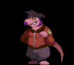 3_toes 4_fingers anthro biped bottomwear clothing feet fingers kemono male pants pink_body smile solo toes nanadragon4 brok_the_investigator cowcat_games kins_(brok_the_investigator) mammal murid murine rat rodent 2024 alpha_channel