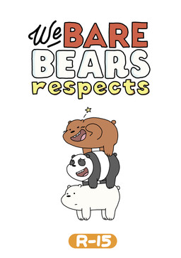 anthro black_body black_nose blush brown_body group kemono one_eye_closed simple_background text white_background white_body wink 0ottotto0 cartoon_network we_bare_bears grizzly_(we_bare_bears) ice_bear_(we_bare_bears) panda_(we_bare_bears) bear brown_bear giant_panda grizzly_bear mammal polar_bear ursine 2015 absurd_res english_text hi_res