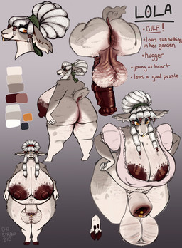 animal_genitalia animal_penis areola backsack balls big_areola big_balls big_breasts big_butt big_penis breasts butt dark_anus dark_areola darkened_genitalia darkened_penis equine_genitalia equine_penis flaccid genitals gynomorph huge_balls huge_breasts huge_butt huge_penis hyper hyper_genitalia hyper_penis intersex penis piercing pubes text vein veiny_breasts white_balls white_breasts chostrawbie bovid caprine goat mammal absurd_res english_text hi_res