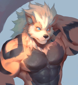 2014 abs anthro arcanine arm_behind_head biceps big_muscles black_fur black_nose blue_background blue_eyes blush canine flexing fur hair male mammal muscles nintendo nude null-ghost orange_fur pecs plain_background pokémon pose solo standing stripes toned video_games white_fur white_hair
Rating: Safe
Score: 14
User: donteven
Date: March 03, 2015 2014 abs anthro arcanine arm_behind_head biceps big_muscles black_fur black_nose blue_background blue_eyes blush canine flexing fur hair male mammal muscles nintendo nude null-ghost orange_fur pecs plain_background pokémon pose solo standing stripes toned video_games white_fur white_hair
Rating: Safe
Score: 14
User: donteven
Date: March 03, 2015