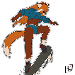 anthro black_clothing black_footwear black_nails black_sclera black_shoes blue_clothing blue_hoodie blue_topwear blue_underwear breasts bulge clothing colored_nails footwear fur gynomorph hair hoodie intersex kickflip long_hair looking_down midair nails nipple_slip orange_body orange_fur orange_hair outline paintbrush_tail pantsless_anthro pantsless_gynomorph pointy_ears prick_ears shoe_soles shoes skateboard skateboarding smear_frame socks solo topwear under_boob underwear vehicle white_clothing white_footwear white_socks yellow_eyes zerokyu3 093_(zerokyu3) ailurid canid canine fox hybrid mammal red_fox red_panda true_fox absurd_res hi_res signature herm_(lore)