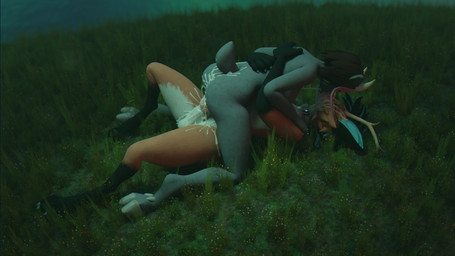 anal anal_penetration anthro bodily_fluids cum cum_in_ass cum_inside cum_on_face cumshot_on_face duo femboy french_kissing genital_fluids genitals grass gynomorph horn intersex intersex/male kissing male outside outside_sex penetration penis plant romantic sex text wings sanythefox rose_(rosethegoat) sany_van_fox bovid caprine goat lagomorph mammal wolpertinger 16:9 3d_(artwork) 4k absurd_res digital_media_(artwork) english_text hi_res widescreen