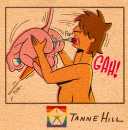 after_anal after_oral after_rimming anal anal_penetration animal_genitalia animal_penis balls bodily_fluids butt butt_grab copyright_symbol duo ejaculation erection feral fur genital_fluids genitals hair hand_on_butt interspecies logo male male/male male_penetrated male_penetrating male_penetrating_male nude open_mouth penetration penile penis pew_pew pink_body pop_(sound_effect) pull_out saliva saliva_on_tongue saliva_string sex simple_background symbol tail tapering_penis text tongue hoosierman9911a game_freak nintendo pokemon jon_(hoosierman9911a) felid generation_1_pokemon human legendary_pokemon mammal mew_(pokemon) pokemon_(species) 2025 artist_logo artist_name copyright_name digital_drawing_(artwork) digital_media_(artwork) hi_res signature