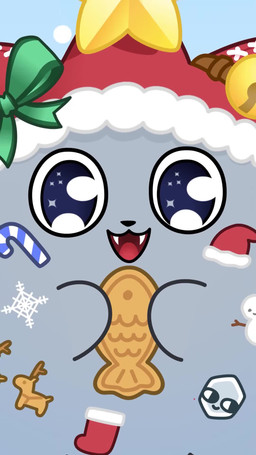 ambiguous_gender bell big_eyes black_nose blinking bow_ribbon candy candy_cane cat_smile christmas_clothing christmas_decorations christmas_headwear christmas_ornament christmas_stocking clothing cookie cute_fangs dessert fangs featureless_hands feral fluffy food furgonomics glistening glistening_eyes hat headgear headwear holding_food holding_object holidays log merry_christmas music ornament ribbons santa_hat smile snow snowflake snowing solo star star_ornament stitch_(sewing) stubby_arms teeth text tuft winter_clothing wood zoom_out ho_salt sound_warning christmas ho_salt_(copyright) amogus_(ho_salt) ho_salt_(character) domestic_cat felid feline felis mammal 2023 2d_animation 9:16 animated artist_name colored frame_by_frame hi_res long_playtime motion_tweening shaded sound webm male_(lore)