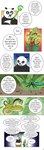 anthro dialogue female group humor male male/female text vavacung dreamworks kung_fu_panda chameleon_(kung_fu_panda) master_mantis master_po_ping master_viper bear chameleon giant_panda lizard mammal reptile scalie snake viper absurd_res comic english_text hi_res