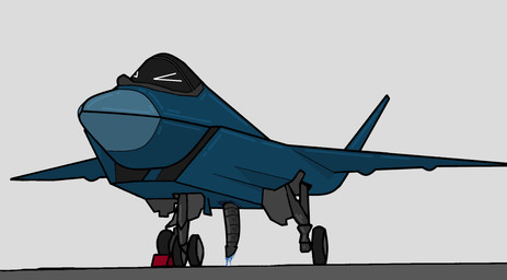 aircraft airplane blue_body bodily_fluids dripping engine feral genital_fluids genitals jet machine male mechanophilia not_furry penis precum precum_drip simple_background slit_penis solo vehicle wings su-75 animate_inanimate dire_aircraft dire_machine dire_vehicle living_aircraft living_machine living_vehicle hi_res
