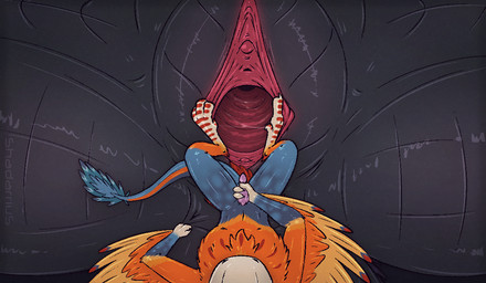 anthro bodily_fluids clitoral_hood clitoris cum cum_in_vagina cum_inside cum_inside_without_penetration cumshot duo ejaculation erection extreme_size_difference faux_gaping faux_gaping_pussy feathers female first_person_view fur genital_fluids genitals humanoid_genitalia humanoid_vulva larger_female male male/female masturbation masturbation_pov micro paws penile penile_masturbation penis scales size_difference smaller_male spread_legs spread_vulva spreading urethra vulva shadarrius mythology dimitri_(chikkinscratch) draekon_sylviar alien avali dra'gal dragon hybrid mythological_creature mythological_scalie scalie 2026 animated hi_res