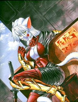 anthro armor breasts chochi cleavage clothed clothing facial_markings feline female fur gauntlets hair mammal markings sitting solo sword unconvincing_armor weapon white_fur white_hair yellow_eyes
Rating: Safe
Score: 3
User: FallenAngelFurry17
Date: June 09, 2010 anthro armor breasts chochi cleavage clothed clothing facial_markings feline female fur gauntlets hair mammal markings sitting solo sword unconvincing_armor weapon white_fur white_hair yellow_eyes
Rating: Safe
Score: 3
User: FallenAngelFurry17
Date: June 09, 2010