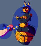 alternative_fashion anthro clothing disembodied_penis female fishnet_clothing genitals goth humanoid_genitalia humanoid_penis male nipples penis solo_focus thick_thighs vein veiny_penis wide_hipped_female wide_hips cherry_fox904 animal_crossing ankha_zone nintendo ankha_(animal_crossing) felid feline mammal