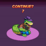 3_toes 4_fingers anthro biped bottomwear clothing feet fingers green_body hat headgear headwear lying male pants shirt solo toes topwear ketsuibun brok_the_investigator cowcat_games brok_(brok_the_investigator) alligator alligatorid crocodilian reptile scalie 1:1 2023 animated no_sound short_playtime webm