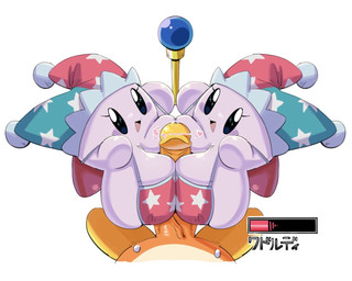 big_breasts big_penis blush breast_play breasts collaborative collaborative_sex collaborative_titfuck female genitals group group_sex male male/female not_furry penis sex simple_background square_crossover text threesome titfuck trio white_background sakana8888888 kirby_(series) nintendo beam_kirby kirby waddle_dee waddling_head 2019 hi_res japanese_text unavailable_at_source