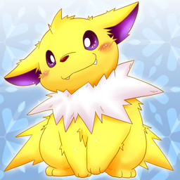 all_fours ambiguous_gender blush canine chest_tuft cute eeveelution fur jolteon kishima_wanizo looking_at_viewer mammal nintendo pokémon purple_eyes red_nose sitting solo teeth tuft video_games yellow_fur
Rating: Safe
Score: 9
User: Hydr0
Date: February 08, 2015 all_fours ambiguous_gender blush canine chest_tuft cute eeveelution fur jolteon kishima_wanizo looking_at_viewer mammal nintendo pokémon purple_eyes red_nose sitting solo teeth tuft video_games yellow_fur
Rating: Safe
Score: 9
User: Hydr0
Date: February 08, 2015