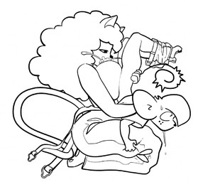 age_difference anthro big_breasts bodily_fluids bottomless breasts clothed clothing cum cum_in_mouth cum_inside drooling duo eye_roll feet female freckles genital_fluids male male/female overalls_down saliva sitting size_difference smaller_male sweat sweatdrop titfuck_fellatio topless upside_down_fellatio younger_male necrolepsy kevin_and_kell aby_eyeshine tyler_meadowvole domestic_cat felid feline felis mammal mouse murid murine rodent 2026 monochrome pseudo_incest_(lore)