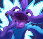 bodily_fluids clothed_human dripping fingers gaping_mouth holding_character human_prey imminent_oral_vore imminent_vore male micro micro_in_hand micro_on_tongue open_mouth pinch pokemon_pred purple_tongue saliva saliva_drip saliva_on_tongue tongue tongue_out uvula suddendraft nintendo pokemon draft_(suddendraft) nyterious_(character) pokemon_trainer bat generation_1_pokemon generation_2_pokemon generation_8_pokemon human hybrid legendary_pokemon low_key_toxtricity lugia mammal mewtwo pokemon_(species) toxtricity 2022 digital_media_(artwork) hi_res