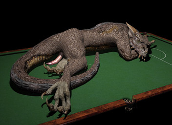 4_toes anthro billiards black_background brown_body brown_scales claws erection feet feral genitals horn looking_at_viewer male penis scales simple_background solo tail toe_claws toes wooky mythology dragon millennium_dragon mythological_creature mythological_scalie scalie 3d_(artwork) digital_media_(artwork)