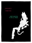 anthro apron black_background bottomwear clothing dialogue ear_piercing female female/female lap_pillow legwear necktie piercing simple_background skirt tail ponporio the_disappearance_of_girl_a girl_a girl_b felid mammal 3:4 absurd_res comic hi_res tagme