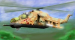 aircraft female flying helicopter machine mi-24 mi-24_hind mil_mi-24 mil_mi-24_hind solo vehicle feralblooddragon friendship_is_magic hasbro my_little_pony applejack_(mlp) hind earth_pony equid equine horse mammal pony