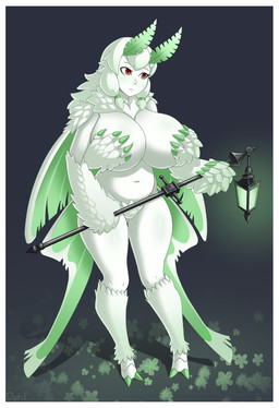 4_arms antennae_(anatomy) big_breasts border breasts covering covering_breasts covering_self female holding_object huge_breasts lamp lantern multi_arm multi_limb nude pubes solo white_border wings dotil animal_humanoid arthropod arthropod_humanoid humanoid insect insect_humanoid lepidopteran lepidopteran_humanoid moth_humanoid 2019 hi_res