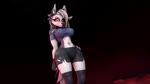 anthro breast_expansion breasts clothed clothing expansion female solo thigh_expansion cryowolf9 helluva_boss mythology loona_(helluva_boss) canid canid_demon canine demon hellhound mammal mythological_canine mythological_creature 16:9 3d_(artwork) 3d_animation animated digital_media_(artwork) hi_res short_playtime sound source_filmmaker_(artwork) webm widescreen