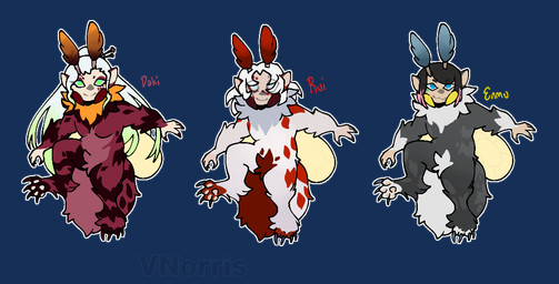 antennae_(anatomy) black_body blue_eyes brown_hair claws female group hair insectoid_wings lime_eyes male markings mauve_body mauve_markings orange_markings outline pawpads paws pedipalps pink_body pink_hair red_markings red_sclera simple_background text transparent_background trio white_body white_hair white_markings white_outline puppetmaster13uwu demon_slayer kimetsu_no_yaiba daki_(demon_slayer) enmu_(demon_slayer) rui_(demon_slayer) animal_humanoid arthropod arthropod_humanoid bee_humanoid demon humanoid hymenopteran hymenopteran_humanoid insect insect_humanoid alpha_channel model_sheet