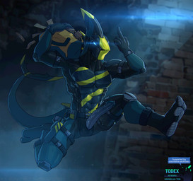 abs anthro armband aroused aroused_male bag barazoku biceps big_muscles big_pecs big_penis black_bodysuit black_boots black_clothing black_footwear black_gloves black_handwear black_skinsuit blue_bodysuit blue_clothing blue_skinsuit bodysuit boots brick brick_background brick_wall burglar burglary clothed clothing crime criminal defiant elbow_pads erection footwear fugitive genitals gesture gloves glowing glowing_eyes hand_gesture handwear heist humanoid_genitalia humanoid_penis jumping knee_pads legband looting male manly mask masked_male middle_finger money money_bag muscular muscular_anthro muscular_arms muscular_male muscular_thighs night partially_clothed pecs penis penis_poking_out penis_through_fly presenting presenting_body presenting_penis public public_erection rebel robber robbery robbing running satchel shoes skinsuit solo spotlight stealing tactical tactical_belt tactical_gear tactical_gloves tail taunting thick_arms thick_thighs thief thug tight_clothing tight_skinsuit tough_guy unzipped unzipped_bodysuit unzipped_clothing wall_(structure) wearing_mask yellow_bodysuit yellow_clothing yellow_skinsuit zipper todex tdxlabs nameless_character aquatic fish shark hi_res
