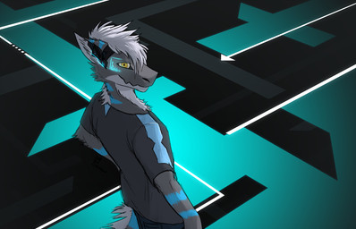 2016 abstract_background anthro clothed clothing dragon fur hair headphones hi_res high-angle_view hologram inner_ear_fluff kavaeric looking_at_viewer looking_back male pants science_fiction shirt smile solo white_fur yellow_eyes

Rating: Safe
Score: 4
User: Kavaeric
Date: March 06, 2016