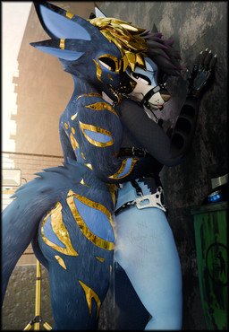 anthro backstreet blep bodily_fluids butt clothing cum cum_in_ass cum_inside dumpster duo fluid_on_butt fur gear genital_fluids gloves handwear happy latex latex_clothing latex_gloves latex_handwear leaking_cum looking_at_another looking_back looking_pleasured male male/male markings multicolored_body multicolored_fur nude outside penetration_from_behind seductive sex tongue tongue_out lill_esp lill_espion deuzear 3d_(artwork) absurd_res blender_(artwork) digital_media_(artwork) hi_res