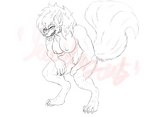 anthro female muscular muscular_female solo levidos mythology canid canine mammal mythological_canine mythological_creature werecanid werecanine werecreature werewolf absurd_res hi_res