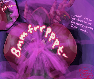 anal anal_head_gulp anal_vore anal_wink anthro anus anus_focus big_anus big_butt blush blush_lines butt clenching cutaway duo fart fart_cloud fart_fetish farting_on_another feral gas genitals huge_anus huge_butt hyper hyper_anus hyper_butt hyper_genitalia living_buttplug looking_at_another looking_back looking_down male male/male musk musky_anus musky_butt presenting presenting_anus presenting_balls presenting_hindquarters puffy_anus purple_fart_cloud seductive speech_bubble text thick_thighs visible_fart vore genjii mythology nintendo pokemon genjii_(character) arthropod dragon generation_5_pokemon mythological_creature mythological_scalie pokemon_(species) scalie scolipede absurd_res hi_res
