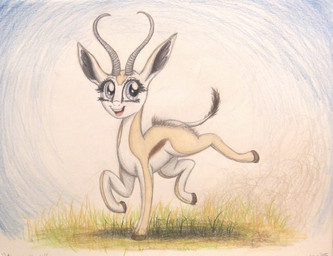 balancing black_hooves black_tail blue_eyes bucking cloven_hooves countershade_face countershade_legs countershade_torso countershading eyelashes female feral fur grass grey_horn handstand happy hooves horn long_eyelashes looking_aside looking_away multicolored_body multicolored_fur on_one_hand open_mouth open_smile pink_tongue plant prancing quadruped ridged_horn shadow side_view smile solo tail tail_tuft tan_body tan_fur teeth tongue toony tuft two_tone_body two_tone_fur two_tone_tail white_body white_countershading white_fur white_tail thefriendlyelephant hasbro my_little_pony fan_character mmiri_omi antelope bovid mammal springbok true_antelope 2015 colored_pencil_(artwork) full-length_portrait portrait traditional_media_(artwork)