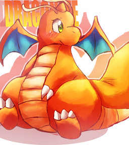 1_horn antennae_(anatomy) anthro belly blush blush_lines claws feet female female_anthro green_eyes horn male membrane_(anatomy) membranous_wings orange_body orange_wings simple_background slightly_chubby slightly_chubby_anthro slightly_chubby_female solo tail tan_body text thick_tail thick_thighs white_background wings felipotyphlosion mythology nintendo pokemon dragon dragonite generation_1_pokemon mythological_creature mythological_scalie pokemon_(species) scalie hi_res