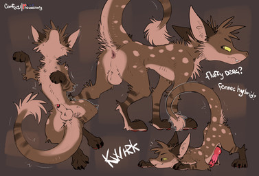 animal_genitalia animal_penis balls black_sheath_slit butt claws digitigrade erection feral fur genitals knot knotted_penis male penis sheath sheath_slit tail_anus yellow_eyes conditional_dnp cuteconfy mythology kwirk_(tundrafox34) canid canine dragon fennec_fox fox furred_dragon furred_scalie hybrid mammal mythological_creature mythological_scalie scalie true_fox absurd_res hi_res