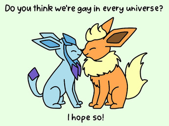 blue_body blue_fur chest_tuft duo eyes_closed feral fur happy head_tuft husband_and_husband kiss_on_nose kissing love male male/male neck_tuft nose_to_nose nuzzling orange_body orange_fur simple_background simple_coloring sitting smile smiling_at_another smiling_at_partner text tuft zamzamcan nintendo pokemon axel_kross phoenix_foughtfire eeveelution flareon generation_1_pokemon generation_4_pokemon glaceon pokemon_(species) english_text