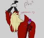 anal anal_penetration artblush bent_over blaziken blonde_hair bound breasts butt dildo female hair hanging_breasts nintendo nipples nude penetration pokémon pussy sex_toy solo text video_games
Rating: Explicit
Score: 16
User: Yellasno
Date: March 04, 2014