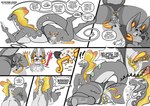 anthro big_breasts breasts dialogue female genitals head_first in_heat invasion larger_anthro larger_female larger_pred male partially_inside size_difference size_play slime smaller_anthro smaller_male smaller_prey text unbirthing vaginal vore willing_prey likeablemouse nintendo pokemon likeable aurorus dipodomyine fossil_pokemon generation_6_pokemon goo_creature heteromyid kangaroo kangaroo_mouse macropod mammal marsupial mouse murid murine pokemon_(species) rodent black_and_white comic english_text monochrome