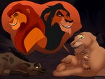 2022 4:3 amber_eyes backlash91 banzai_(the_lion_king) black_mane bodily_fluids claws comforting conditional_dnp crying dialogue disney ears_down emotional felid feline female feral green_eyes group hi_res hyena lion looking_down lying male mammal mane mother_(lore) mufasa nala_(the_lion_king) on_front pantherine parent_(lore) pivoted_ears red_mane rock sarafina_(the_lion_king) scar_(the_lion_king) simple_background spotted_hyena story story_in_description tears the_lion_king trio young young_female young_feral